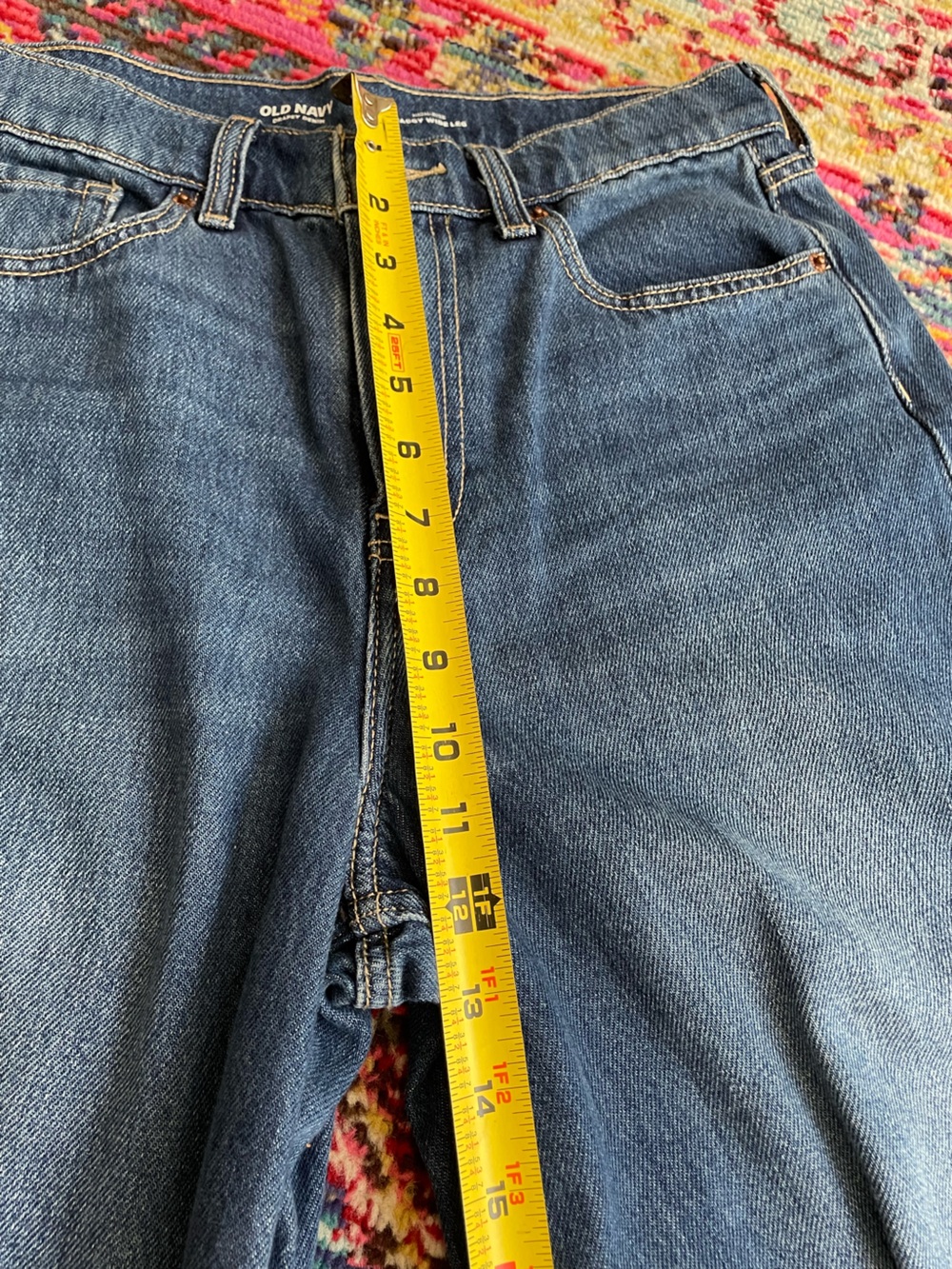Old Navy BAGGY& Wide leg Jeans. Two pairs for ONE PRICE! - Picture 12 of 13